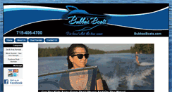 Desktop Screenshot of bubbasboats.com